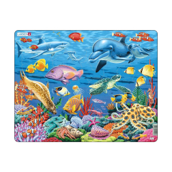 Пъзел: Детски – "Коралов риф" - 35 части, голям