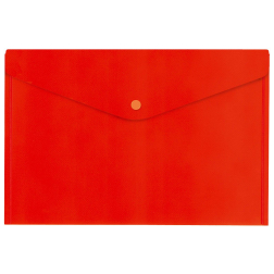 Папка с копче А4 12 бр. плътна червена