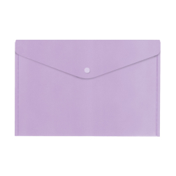 Папка с копче А4  – 12бр. – цветна плътна - пастелно лилава