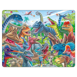 Пъзел: Детски – "Динозаври" – 43 части, голям