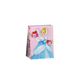 Подаръчна торбичка M - Коледна - Принцеси