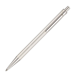 Химикалка сребърна Eco линии