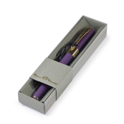 Химикалка Monaco - тъмно лилава