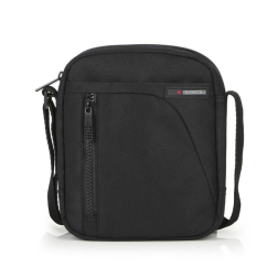 Мъжка чанта Crony Eco черна - 20 см
