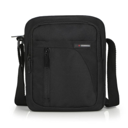 Мъжка чанта Crony Eco черна - 24 см
