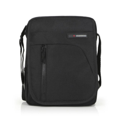 Мъжка чанта Crony Eco черна - 25 см
