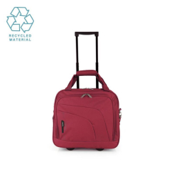 Пътна чанта на колела 40 см. червена– Week Eco