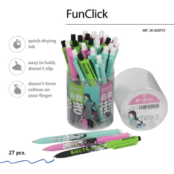 Химикалка "FunClick" Manga Anime за 27 бр