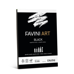 Скицник А4, 10л. FAVINI Art - Black