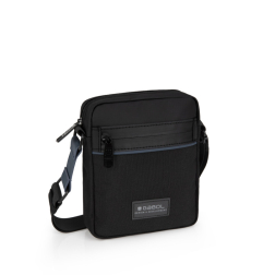 Мъжка чанта Darek черна - 18 см