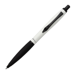 Химикалка №9 метална - бяла