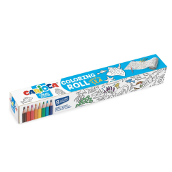 Комплект с цветни моливи Coloring Roll - Sea