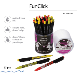 Химикалка "FunClick"  Street run за 27 бр