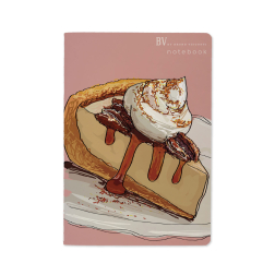 Тефтер A5 - мека корица - Cheesecake