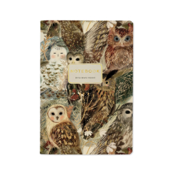 Тефтер A5 - мека корица - Owls
