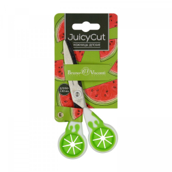 Ножица детска 13 см. "Juicy cut" зелена