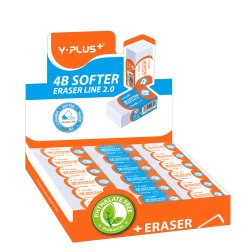 Гума 4B Softer 36 броя на дисплей