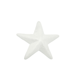 Звезда от стиропор (стирофом) за декориране  5 см - 20 броя