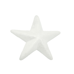 Звезда от стиропор (стирофом) за декориране 8,5 см - 10 броя
