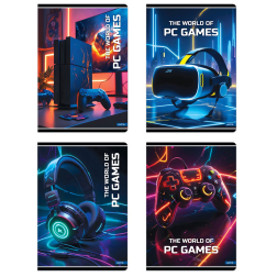 Тетрадка А4, офсет, 52л. - ред - PC Games