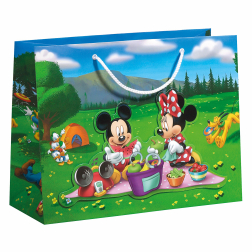 Zoewie плик подарък коледен L - Mickey & Minnie