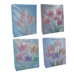 Подаръчна торбичка XL - Tulips
