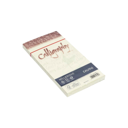 Плик Calligraphy Millerighe - 11х22 - Avorio 02 - 25 броя