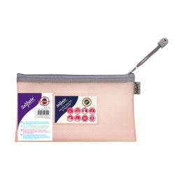 Папка с цип DL EVA Pastel Mesh, розова