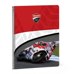 тетрадка А4, офсет,80 л. м.кв. спирала ''Ducati''