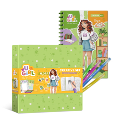 Творчески креативен комплект UGirl - Flora