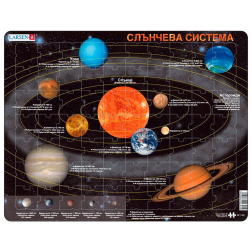 Пъзел: Образователен – "Слънчевата система" – 70 части, голям