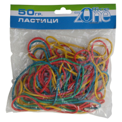 Ластици цветни  50гр.
