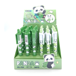 Гел химикалки синьо пишеща Panda за 36 бр. на дисплей