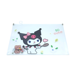 Папка с цип А4 Kuromi за 12 бр. 