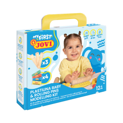 Комплект пластилин Baby + дървени точилки