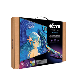 Творчески комплект за 3D картина с лек моделин - Manga - Вода