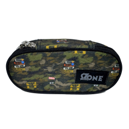Несесер Camouflage с един цип, твърд