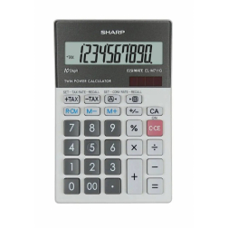 Калкулатор настолен Sharp 10 DIG – EL-M711G-GY EURO /conv/

