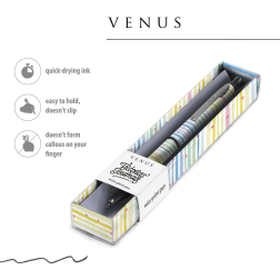 Химикалка Venus - Райе пастелно