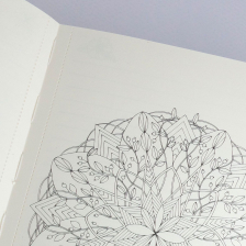 Тефтер А5 - пластична корица Mandala