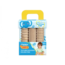 Комплект дървени релефни точилки за пластилин Baby - 3бр.